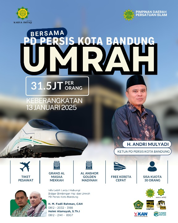 Umroh Bersama PD PERSIS Kabupaten Tanah Datar